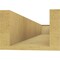 Ekena Millwork 6in. W x 4in. H x 32in. L Concord Woodgrain TimberThane Rafter Tail, Primed Tan RFTUR06X04X32CONRCPR - alternate 3